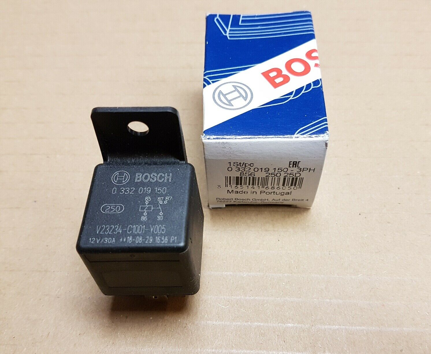 0332 019 150 5 12V 87 87 30 AMP 0332019150 BOSCH 